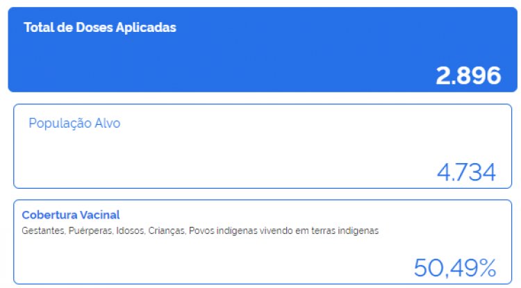 VACINA CONTRA A GRIPE - Apenas 50% do público-alvo  aderiu à campanha