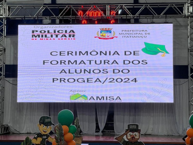 PROGEA - Alunos se formam em programa de educação ambiental