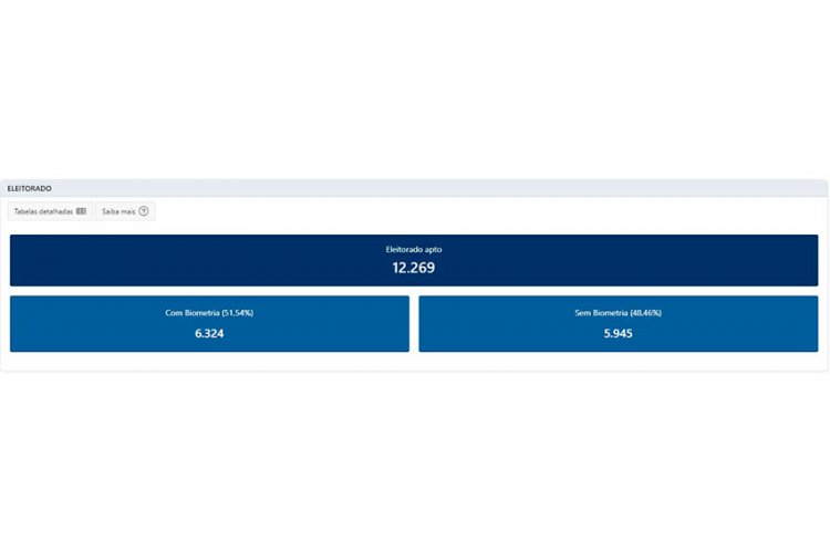 ELEIÇÕES 2024  - 12.269 pessoas aptas  a votar na cidade