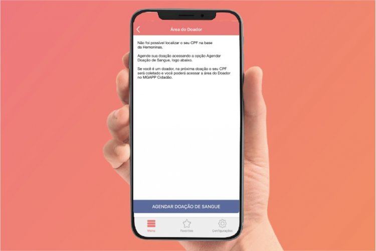 Doadores de sangue têm área exclusiva em aplicativo